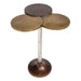 Zuo Dundee Accent Table Antique Brass