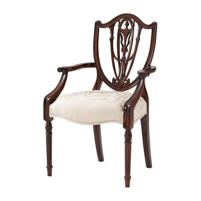 Theodore Alexander The Hidden Vase Armchair - Set of 2