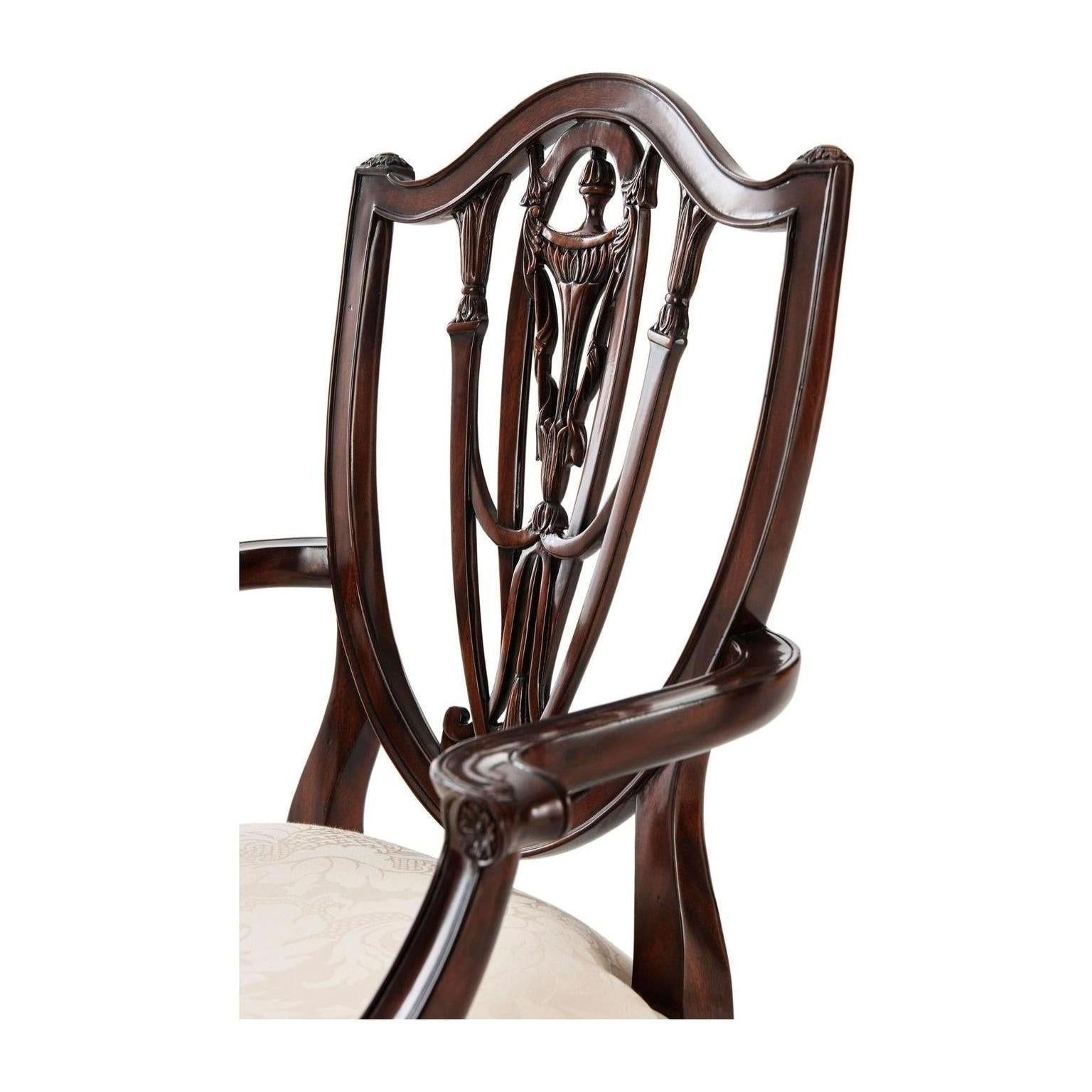 Theodore Alexander The Hidden Vase Armchair - Set of 2