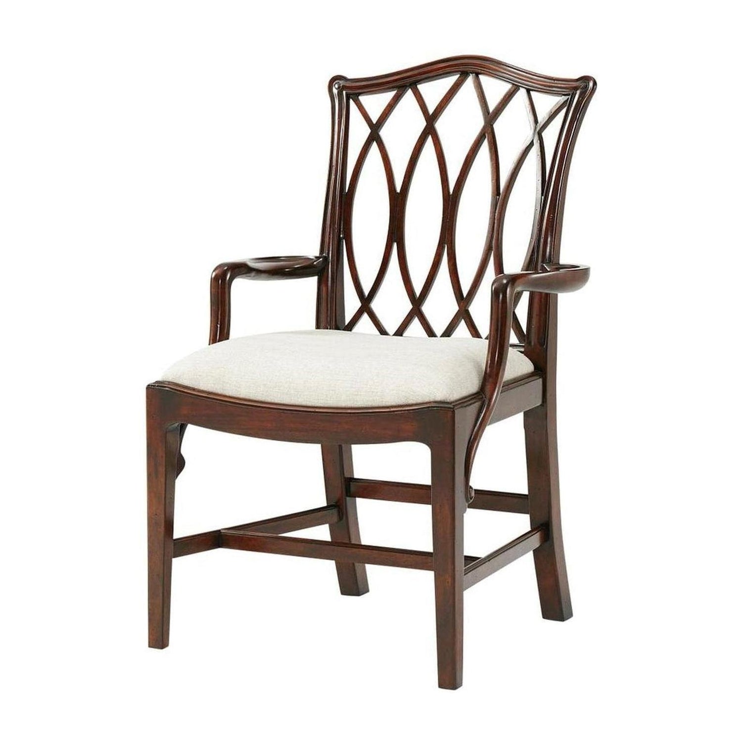 Theodore Alexander The Trellis Dining Armchair - Set of 2