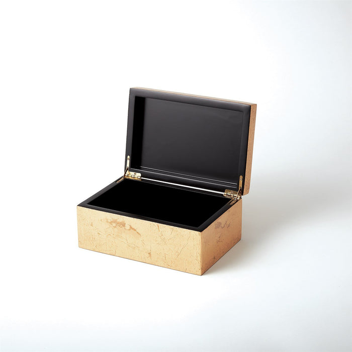 Global Views Luxe Gold Leaf Box