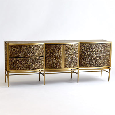Global Views Crinkle Long Cabinet
