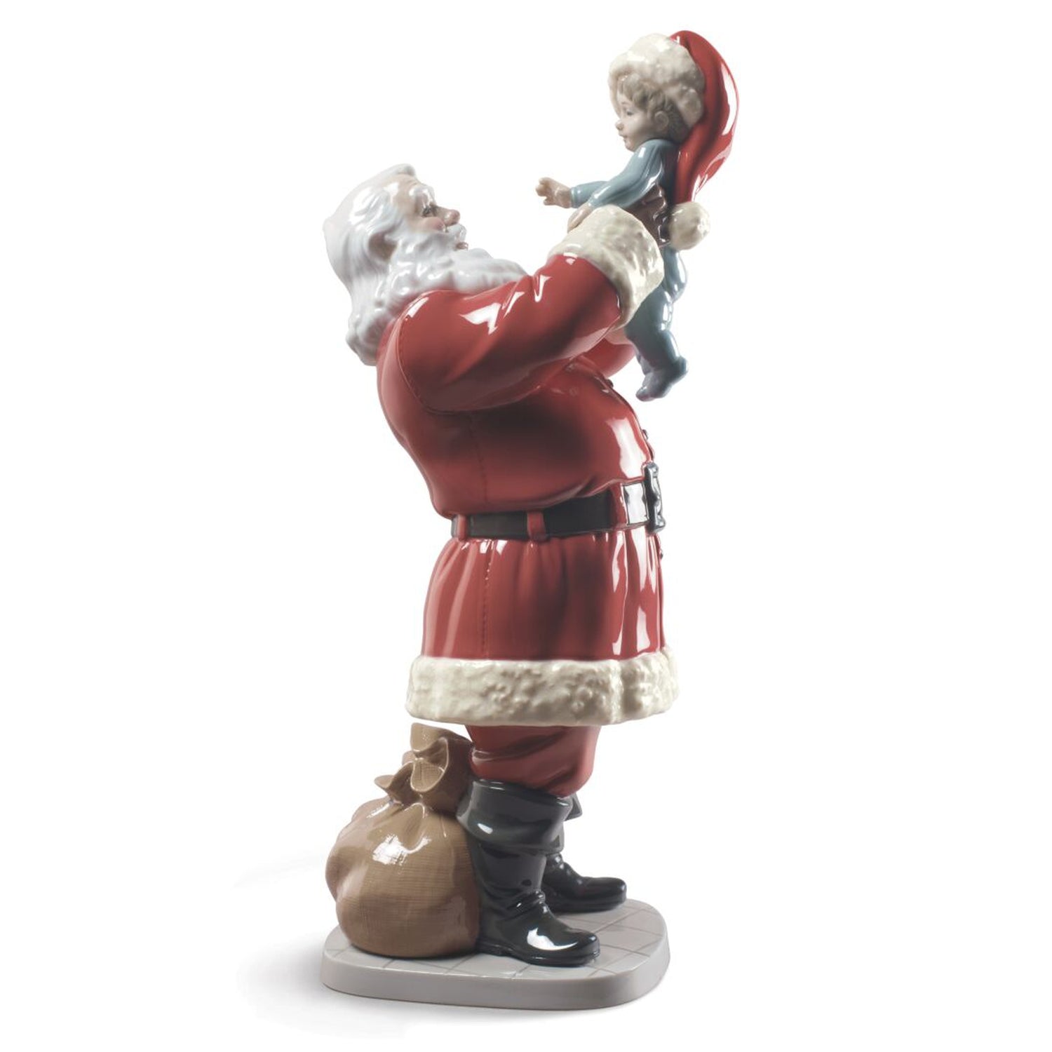 Lladro Merry Christmas Santa! Figurine
