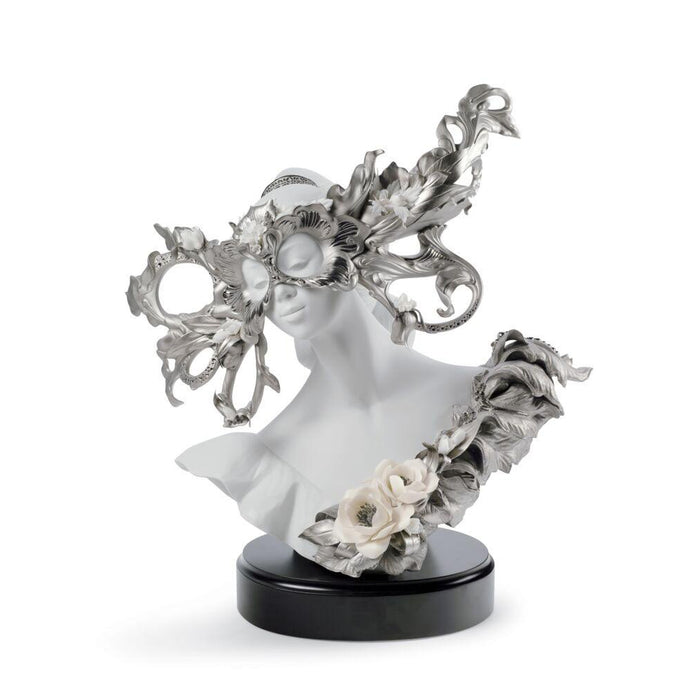 Lladro Carnival Fantasy Sculpture Limited Edition Silver Lustre — Grayson  Living