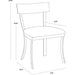 Sunpan Maiden Dining Chair - White - Set of 2