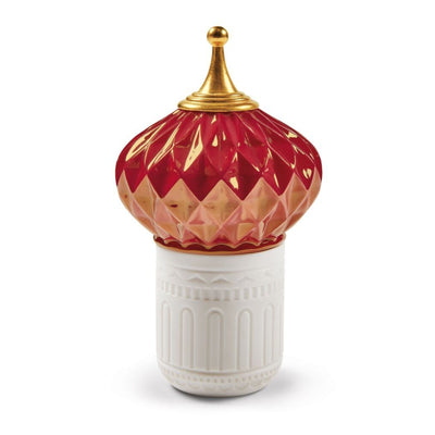 Lladro Purple Spire Candle 1001 Lights Night approaches Scent
