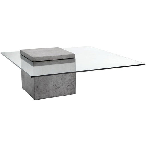 Sunpan Square Grange Coffee Table - Anthracite Grey