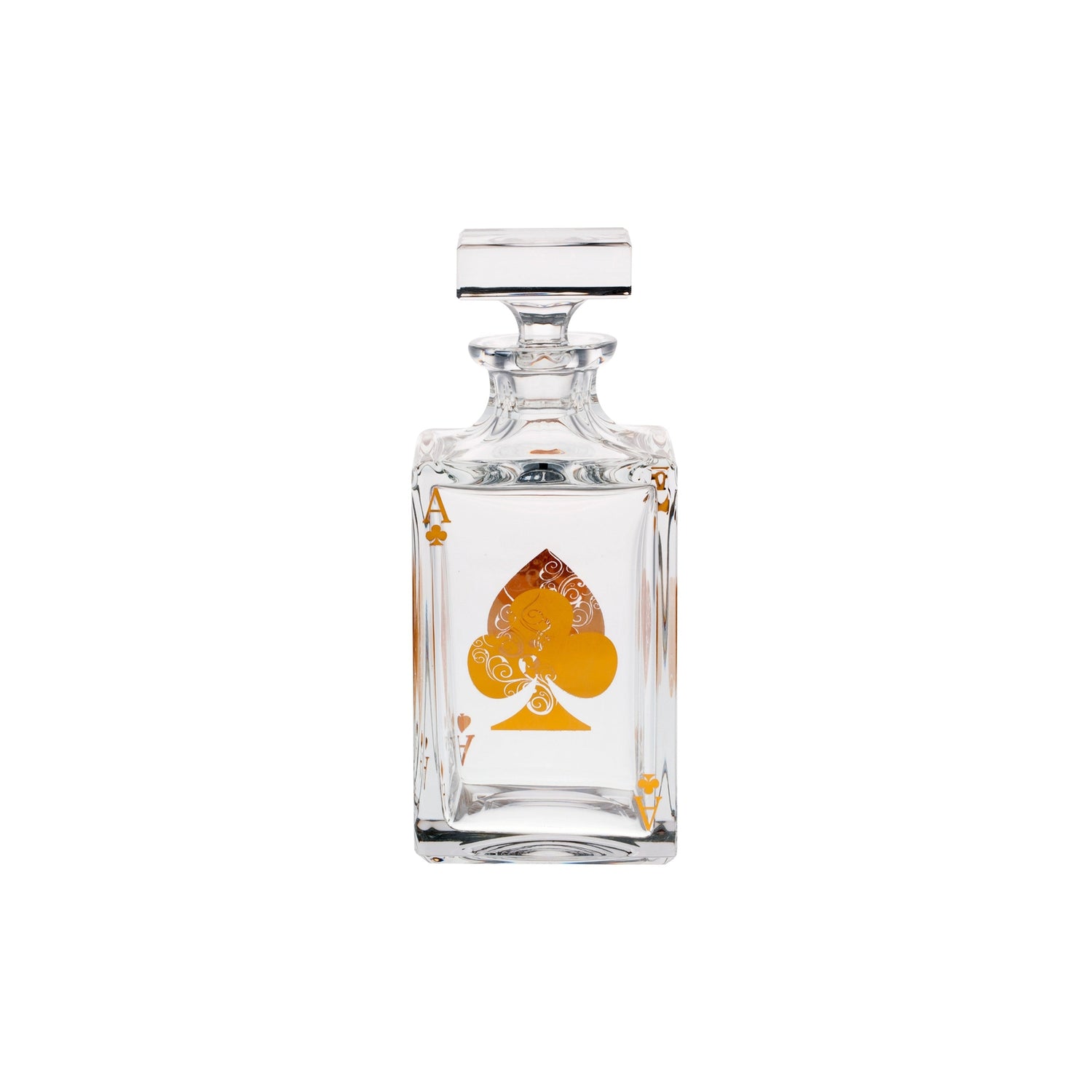Vista Alegre Poker Whisky Decanter