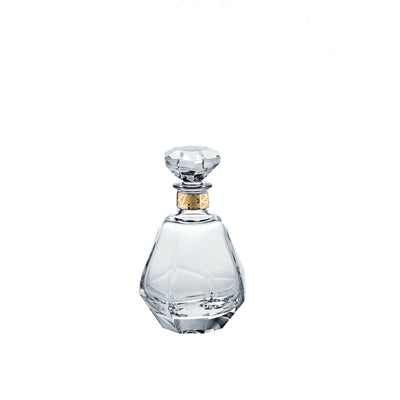 Vista Alegre Gemstone Whisky Decanter with Gold