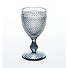 Vista Alegre Bicos Bicolor Goblet with Grey Stem