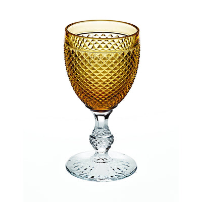 Vista Alegre Bicos Bicolor Goblet with Ambar Top