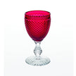 Vista Alegre Bicos Bicolor Goblet with Red Top