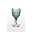Vista Alegre Bicos Bicolor Goblet with Mint Top - Set of 4