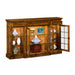 Jonathan Charles Casually Country Lighted China Cabinet