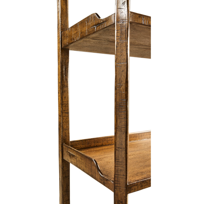 Jonathan Charles Casually Country 4 Tier Etagere Bookcase