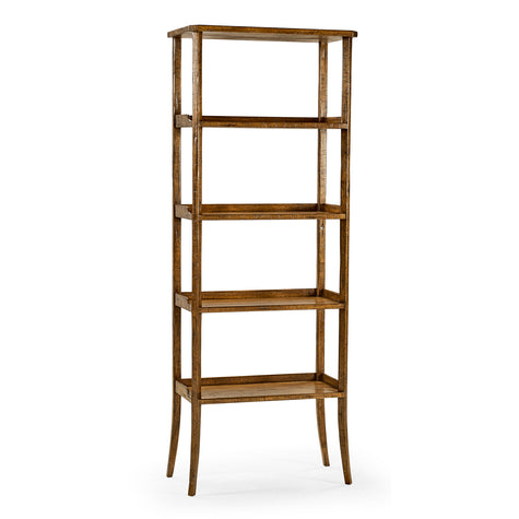 Jonathan Charles Casually Country 4 Tier Etagere Bookcase