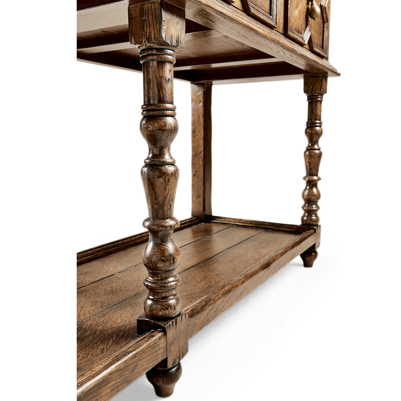 Jonathan Charles Tudor Style Dark Oak Buffet