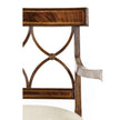 Jonathan Charles Buckingham Curved Back Arm Chair
