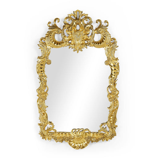 Jonathan Charles Finely Carved & Gilded Rococo Style Mirror