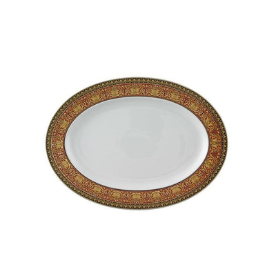 Versace Medusa Red Platter - 13.25 inch
