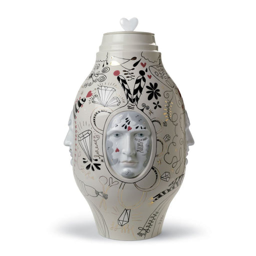 Lladro Medium Conversation Vase Limited Edition