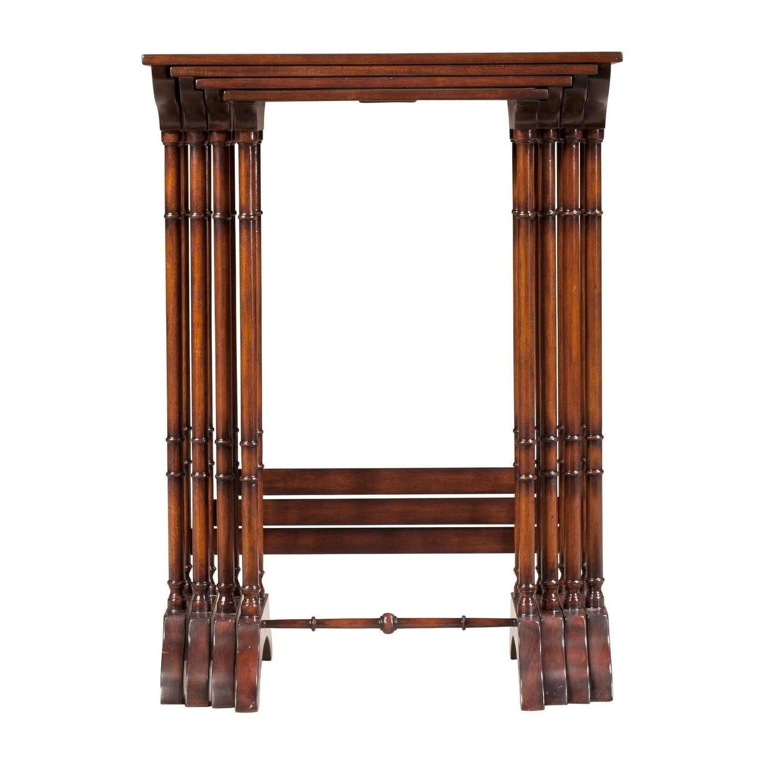 Theodore Alexander Four in Hand Nests of Table