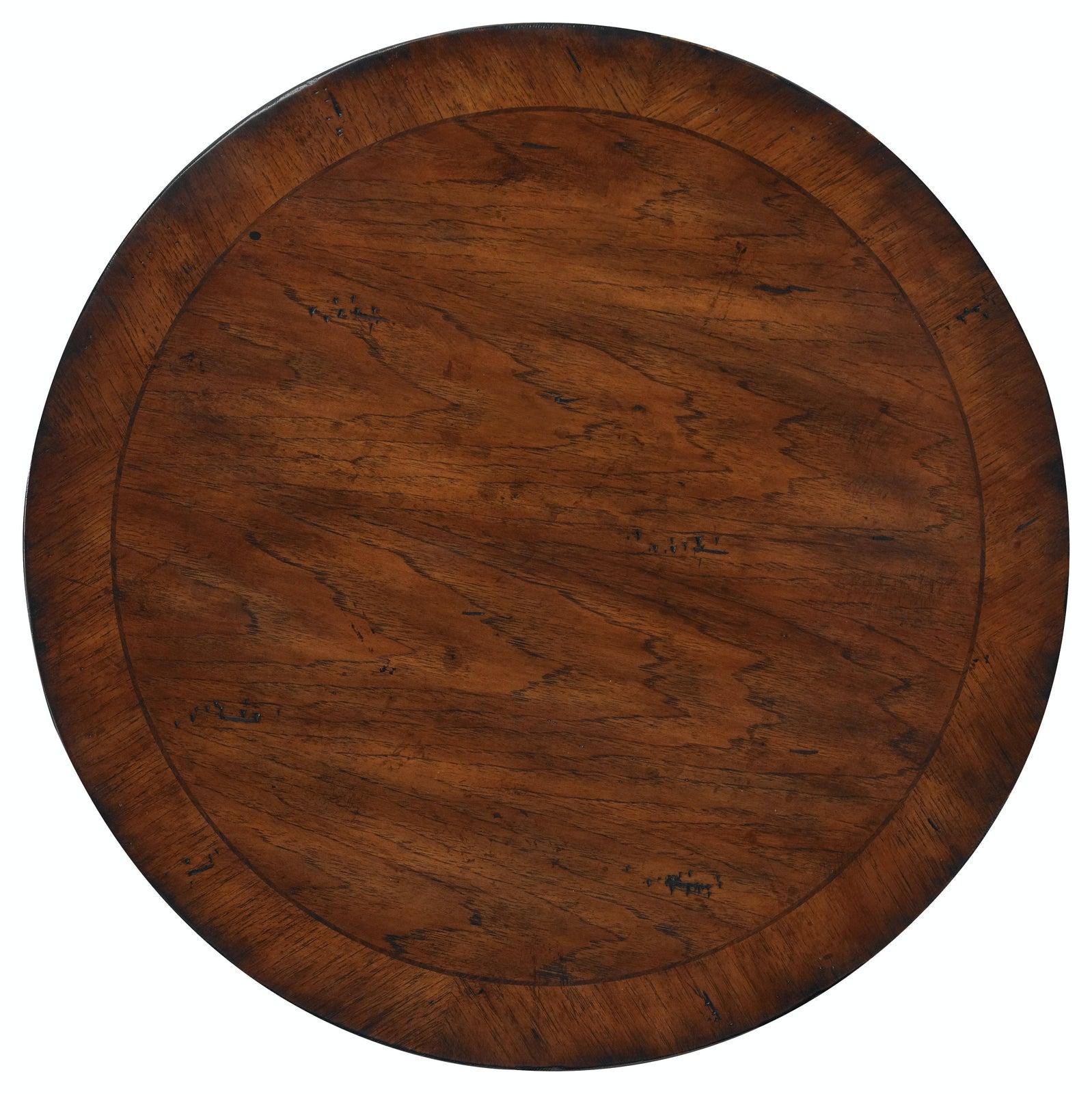 Hooker Furniture Round Pedestal Accent Table