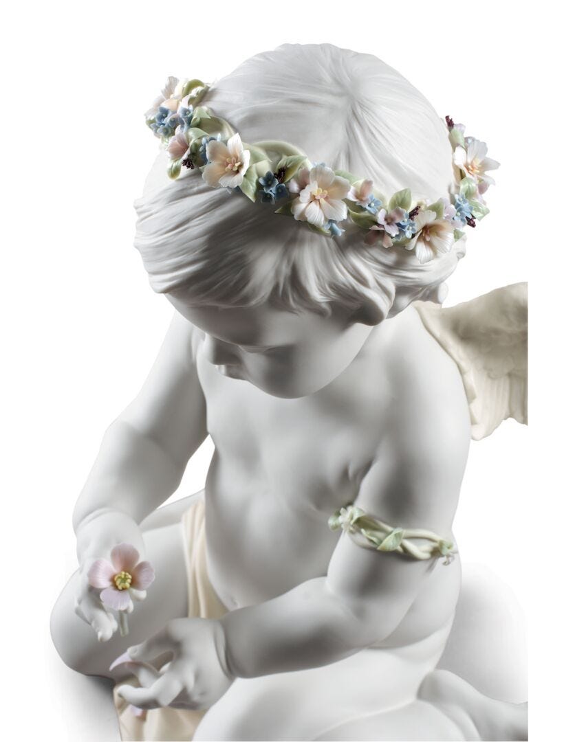 Lladro Cherub Of Our Love