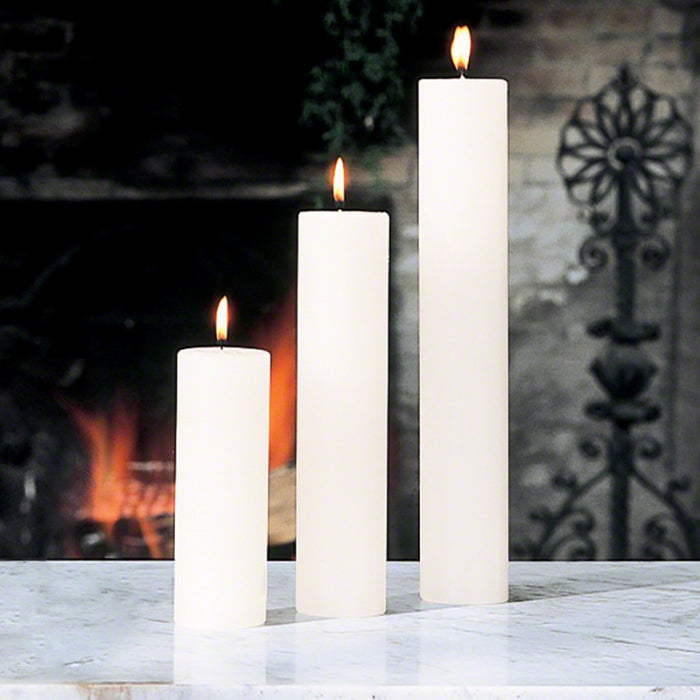 Global Views Pillar Candle Unscented
