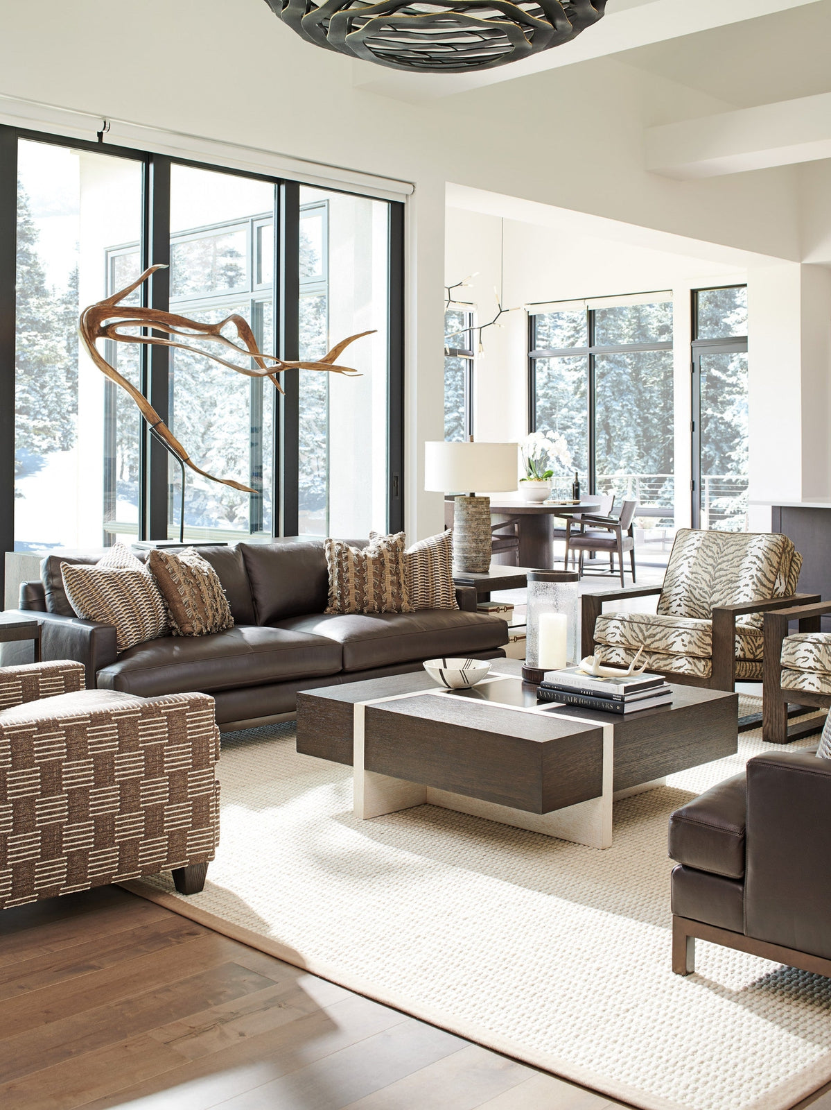 Barclay Butera Park City Solace Square Cocktail Table