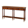 Theodore Alexander Brass Mounted Console Table