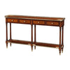 Theodore Alexander Brass Mounted Console Table