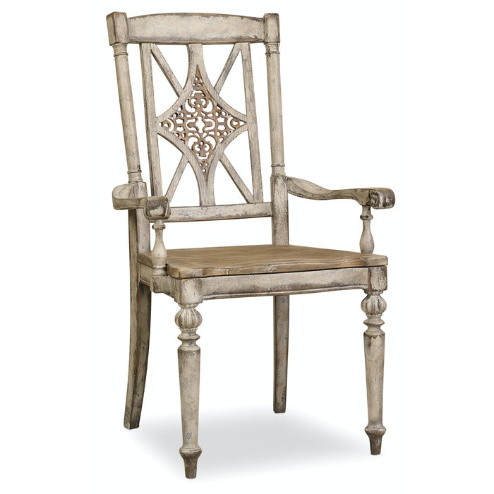 Hooker Furniture Chatelet Fretback Arm Chair