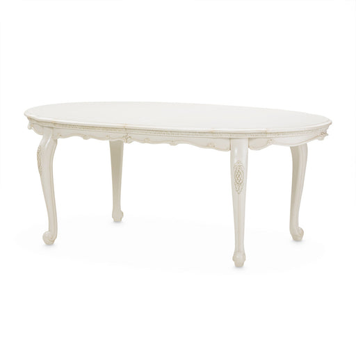 Michael Amini Lavelle Classic Pearl Lavelle Oval Dining Table