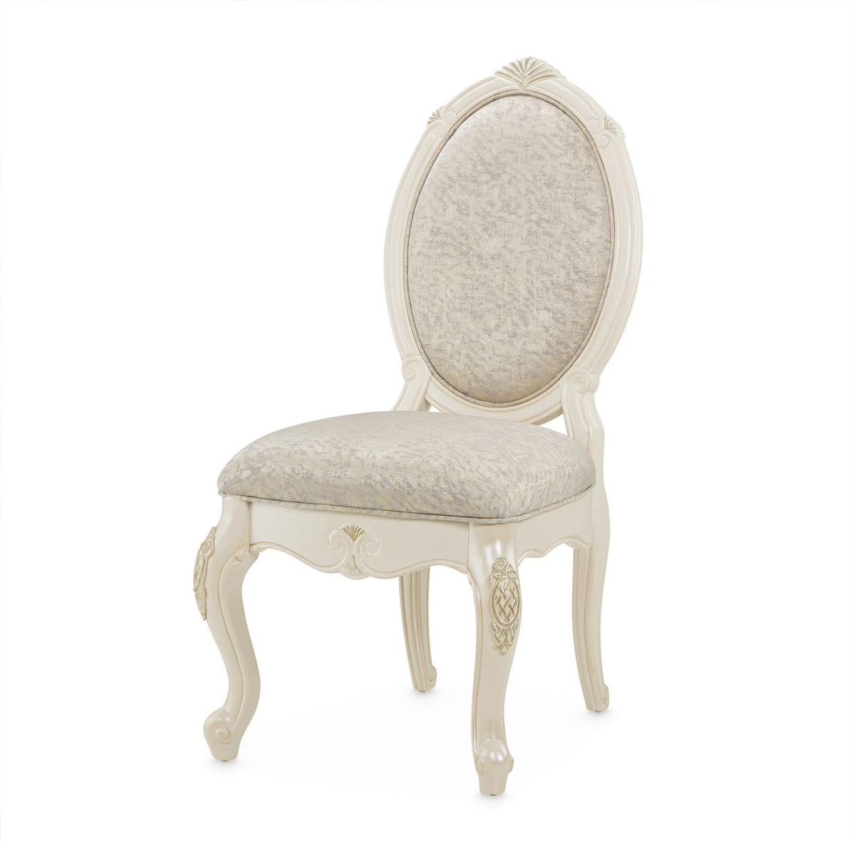 Michael Amini Lavelle Classic Pearl Side Chair Dsc Grayson Living