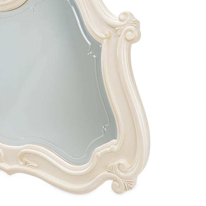 Michael Amini Lavelle Classic Pearl Lavelle Sideboard Mirror