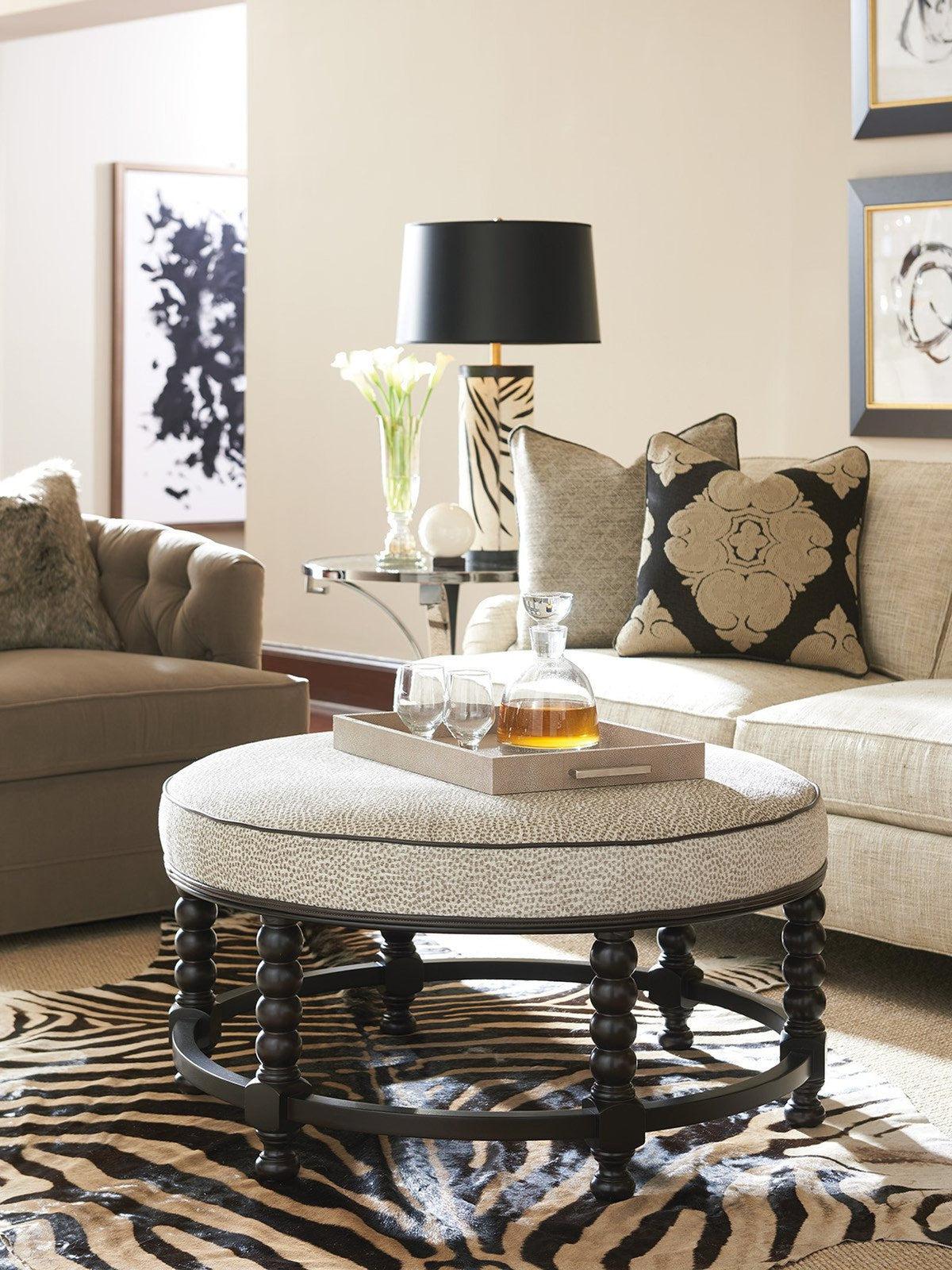 Barclay Butera Upholstery Naples Cocktail Ottoman