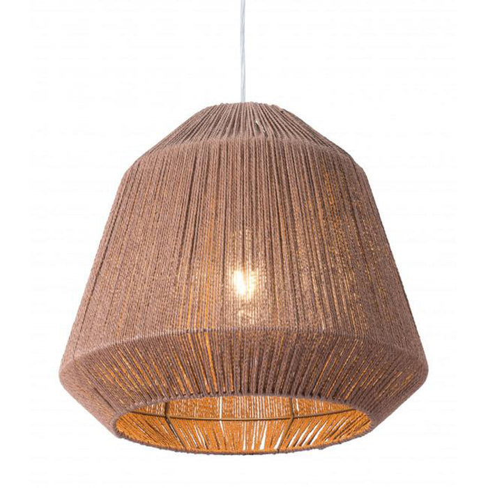 Zuo Impala Ceiling Lamp Brown