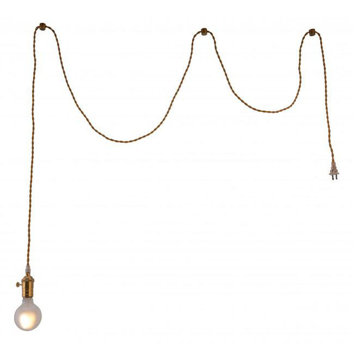 Zuo Felix Ceiling Lamp Brass