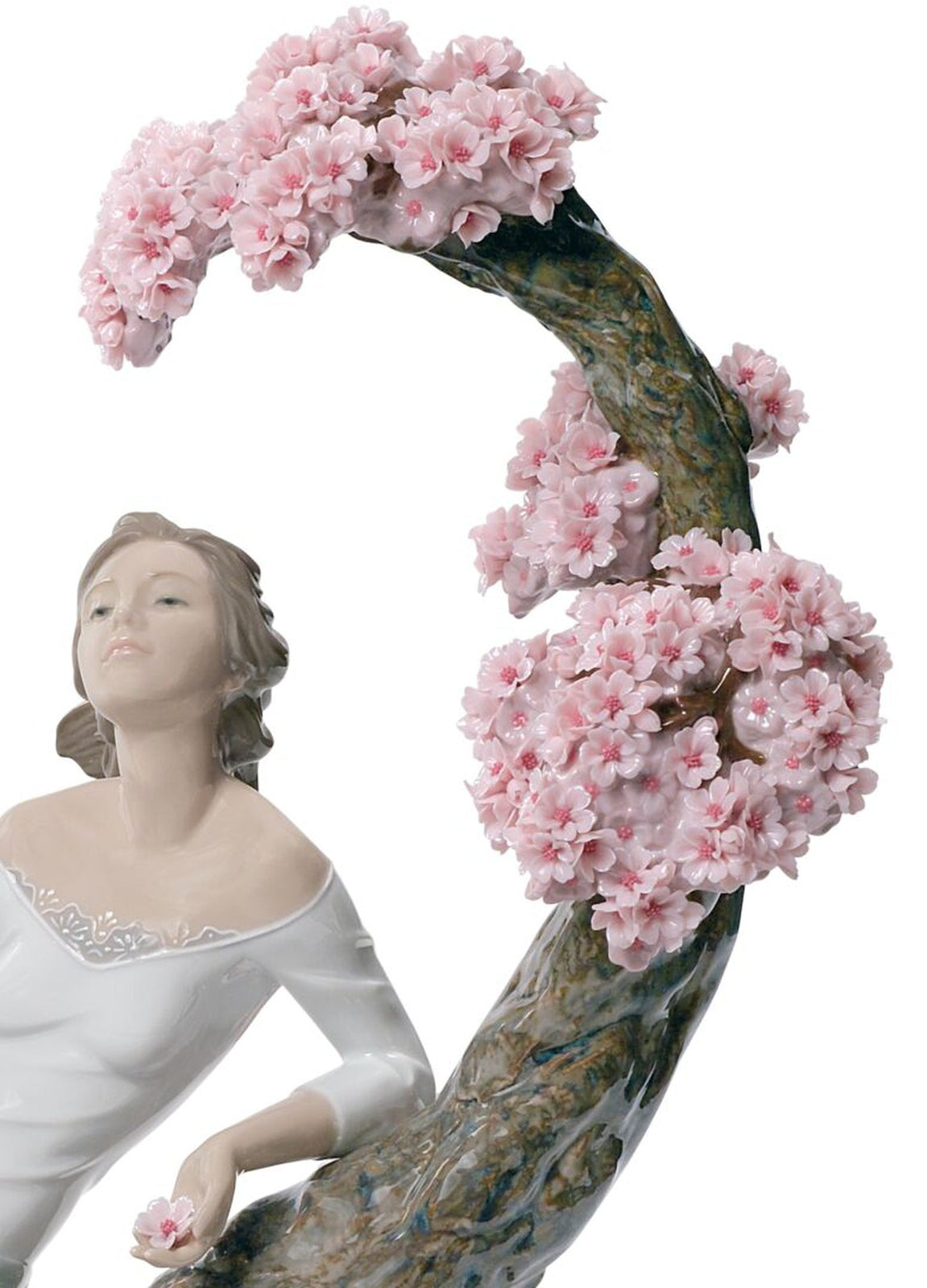 Lladro Sweet Scent of Blossoms Woman Figurine Limited Edition
