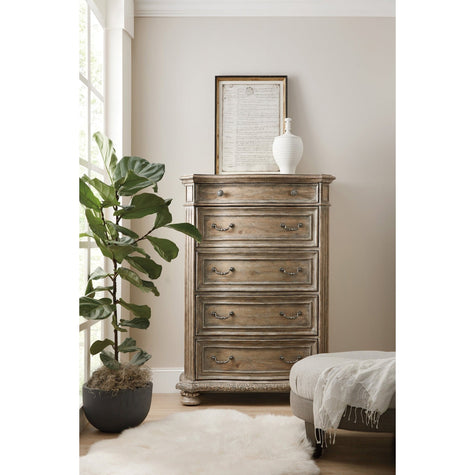 Hooker Furniture Castella Five Drawer Chest