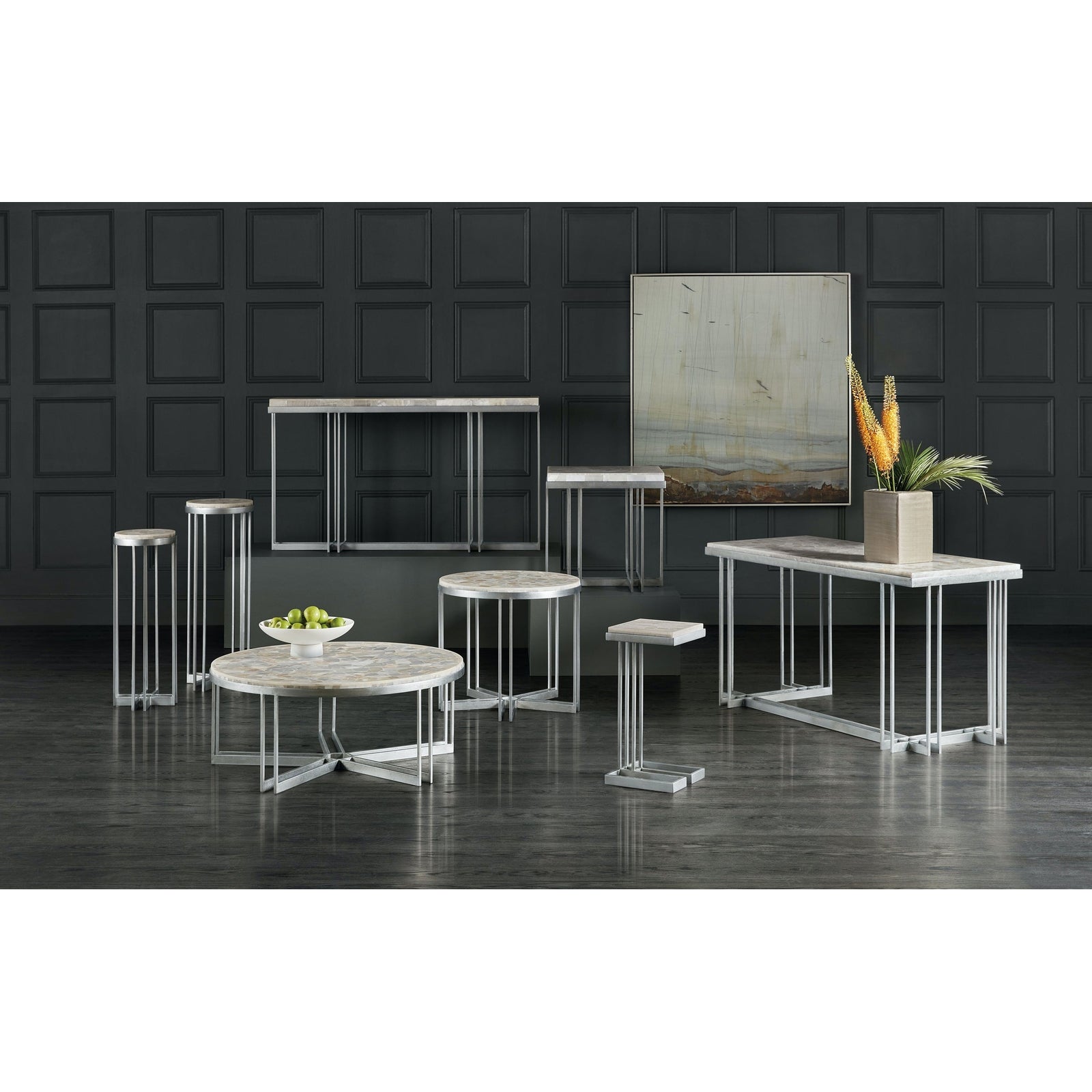 Hooker Furniture Melange Marin 32in Accent End Table