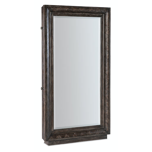 Hooker Furniture Traditions Floor Mirror with Jewelry Storage
