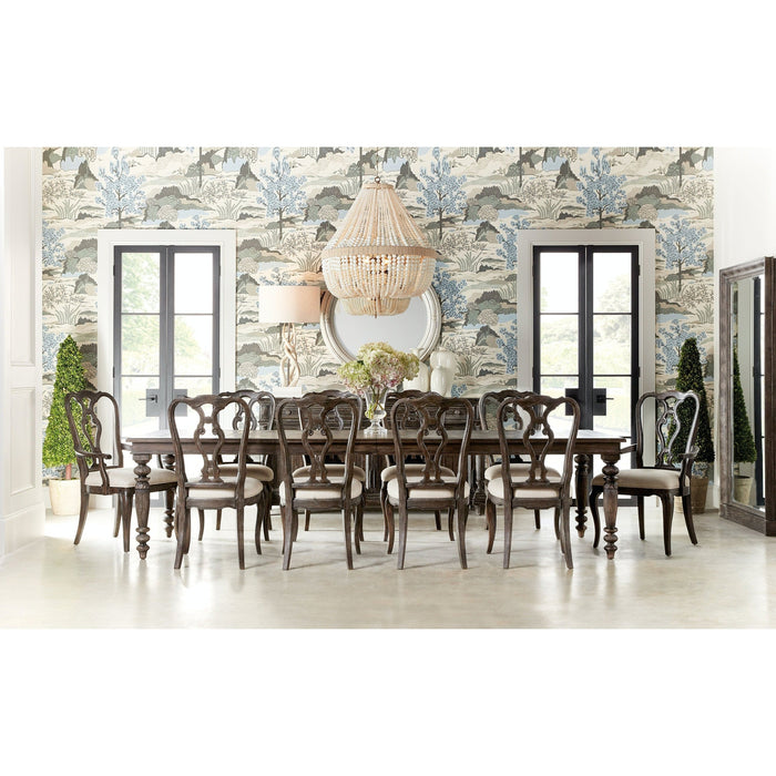 Hooker Furniture Traditions Rectangle Extendable Dining Table