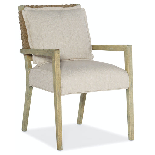 Hooker Furniture Surfrider Woven Back Arm Chair