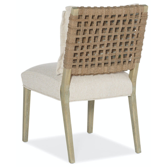 Hooker Furniture Surfrider Woven Back Side Chair