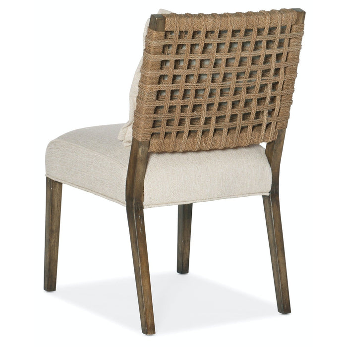 Hooker Furniture Sundance Woven Back Side Chair