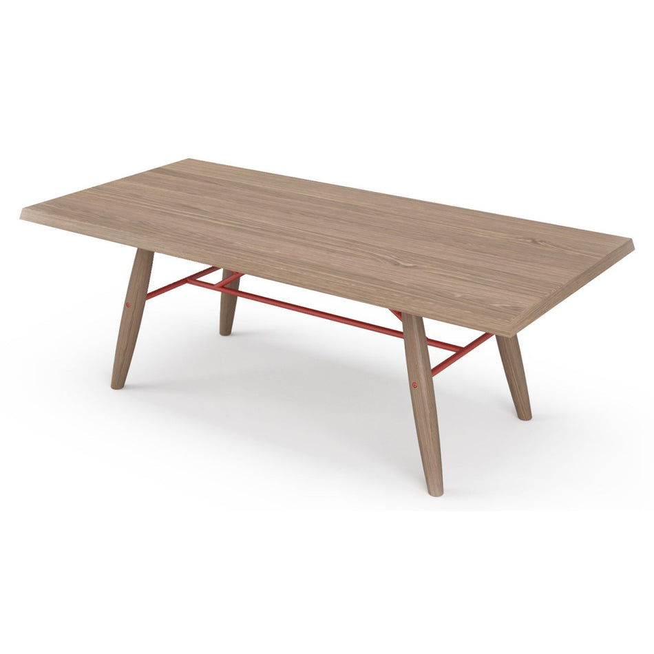 Huppe Connection Dining Table with White Oak Legs