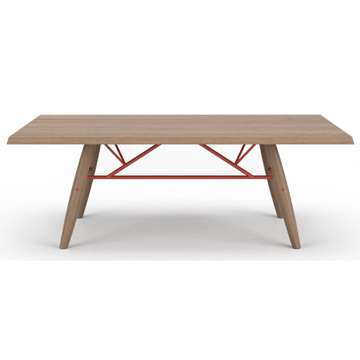 Huppe Connection Dining Table with White Oak Legs