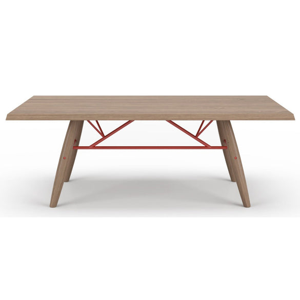 Huppe Connection Dining Table with White Oak Legs